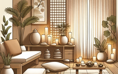 How to Create a Zen Space at Home with Stone Candles