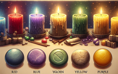 The Top Stone Candle Colors and Their Meanings