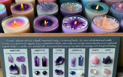 Choosing the Right Crystal Stone Candle for Emotional Healing