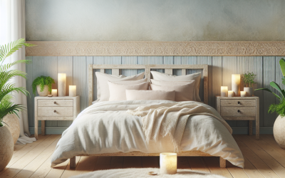 Creating a Serene Bedroom with Stone Candles