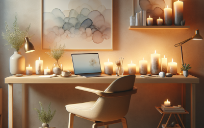 The Importance of Stone Candles in Creating a Calming Workspace