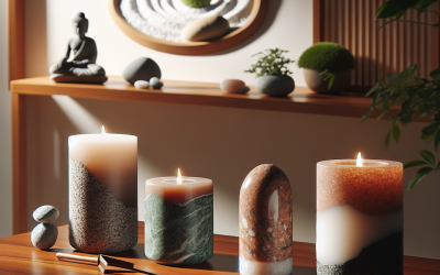 The Best Stone Candles for Creating a Sanctuary of Peace