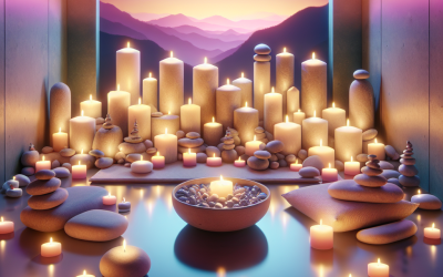 Incorporating Stone Candles into Your Mindfulness Meditation