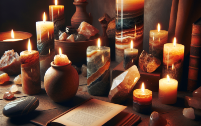 Stone Candles for Boosting Creativity and Focus