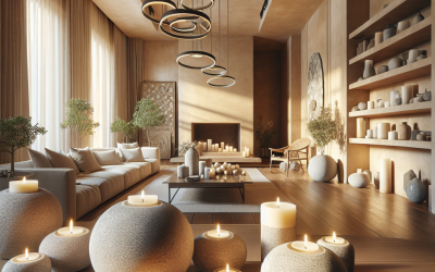 How to Create a Balanced Home with Stone Candles