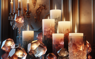 Why Resin Stoned Candles Are the Best Choice for Elegant Lighting