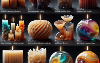 Resin Stoned Candles: A New Take on Classic Candle Design
