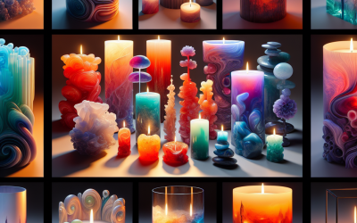 Sculpting with Light: The Artistic Potential of Resin Candle Designs