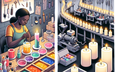 Handcrafted vs. Mass-Produced: Why Resin Candles Reign Supreme