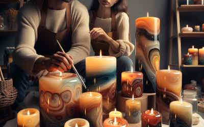 Exploring the Allure of Handcrafted Resin Candles: What Sets Them Apart?
