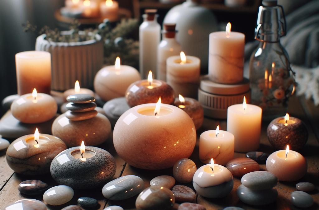 What’s Behind the Popularity of Stoned Candles?