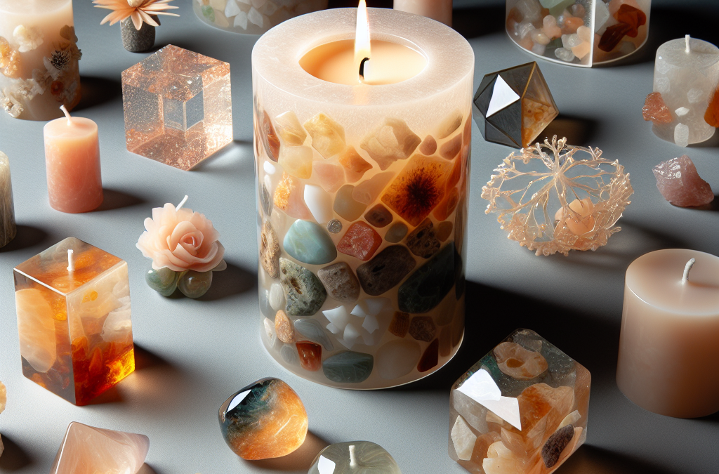 What’s Trending in Resin Stoned Candle Designs?