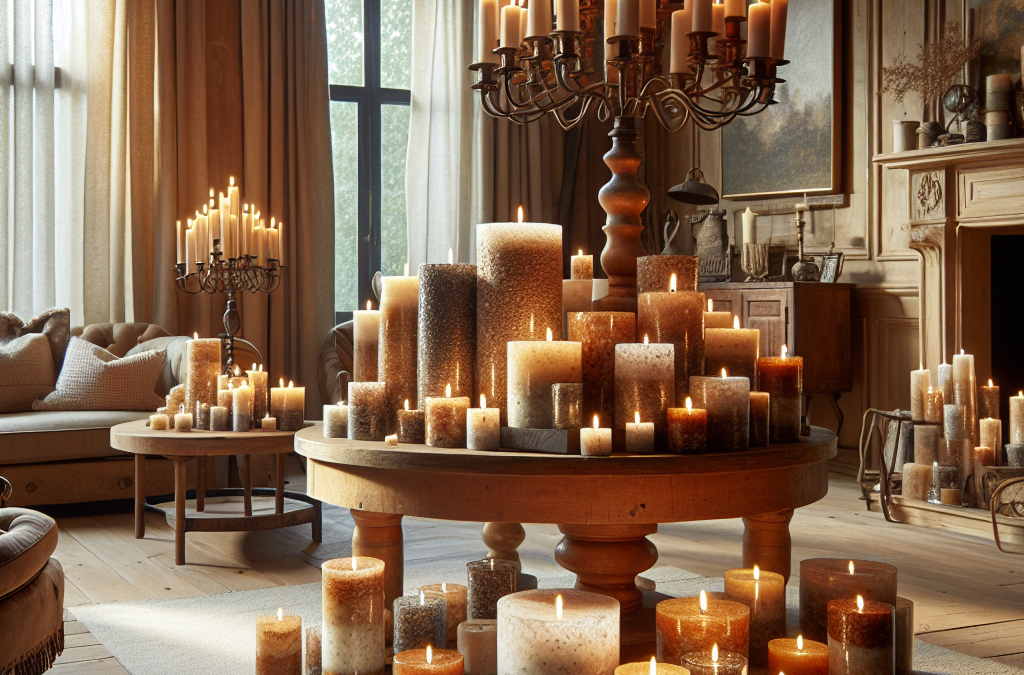 How to Elevate Your Home Decor with Stoned Candles