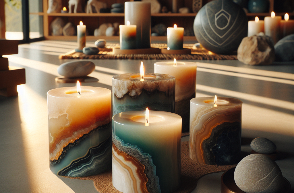 How Resin Stoned Candles Can Bring Balance to Your Space