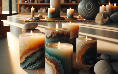 How Resin Stoned Candles Can Bring Balance to Your Space