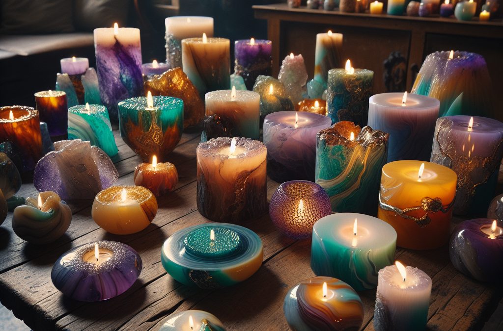 The Healing Energy of Handcrafted Resin Candles