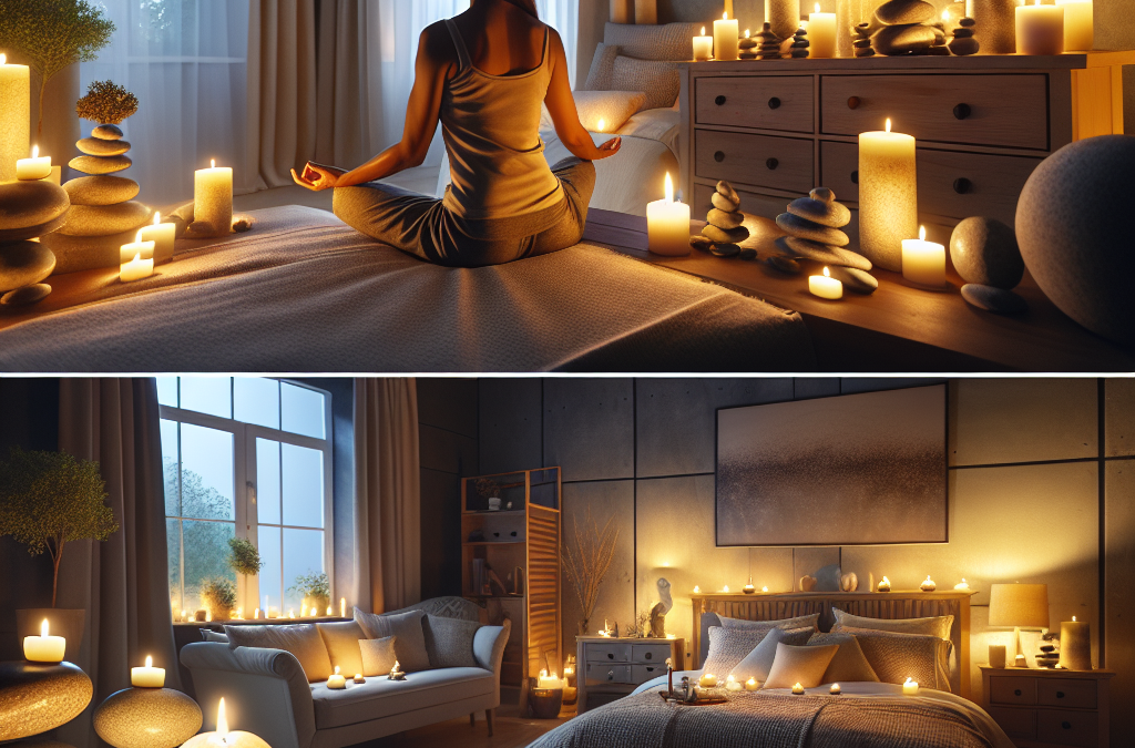 How to Use Stone Candles to Enhance Your Sleep Routine