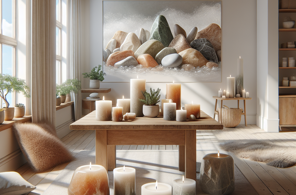 How to Create a Harmonious Space with Resin Stone Candles