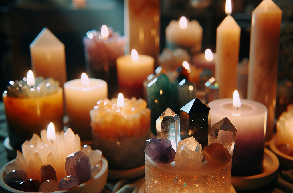 The Top Crystal Stone Candles for Emotional Healing