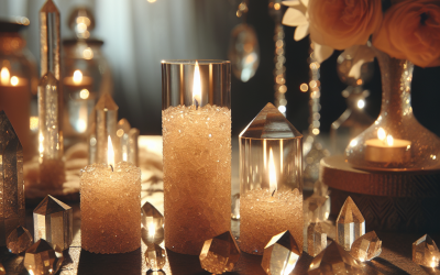 The Hidden Benefits of Using Crystal Stone Candles