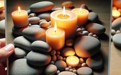 How to Use Stone Candles to Create a Calm Environment