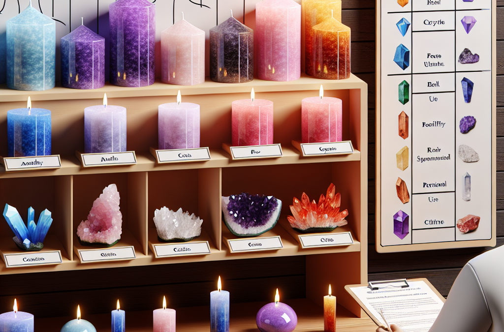 How to Choose the Right Crystal Stone Candle for You